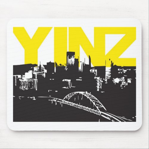 Yinz Pittsburgh Mouse Pad