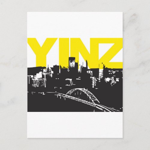 Yinz Pittsburgh Postcard