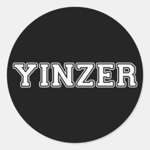 Yinzer Classic Round Sticker
