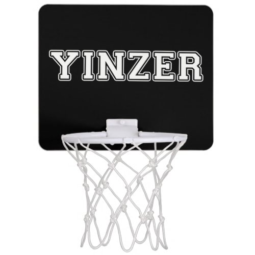 Yinzer Mini Basketball Hoop
