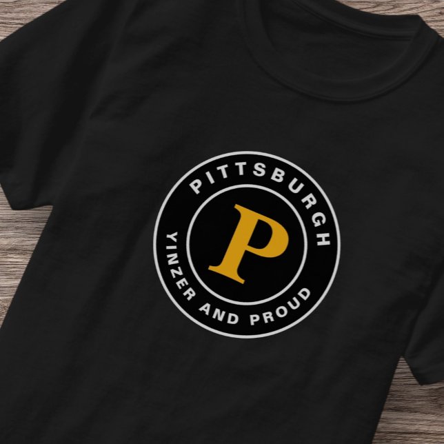Yinzer Proud Pittsburgh 412 Home Retro T-Shirt (Creator Uploaded)