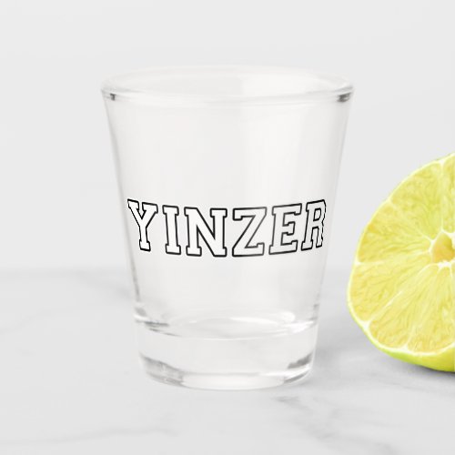 Yinzer Shot Glass