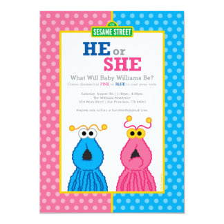Yip-Yips Gender Reveal Card