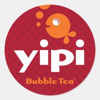 Yipi 3'' round sticker