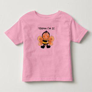 Yippee I'm 2! Toddler T-shirt