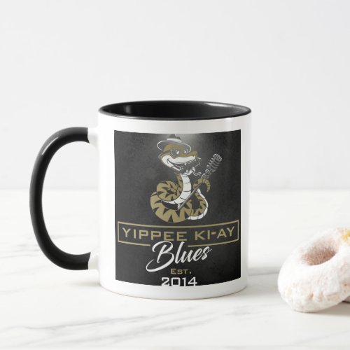 Yippee Ki_Ay Blues Coffee Mug