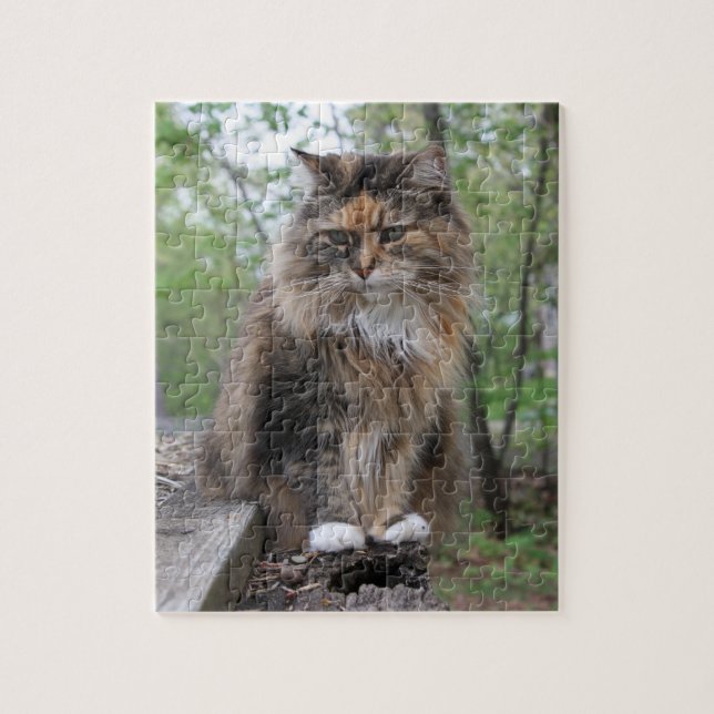 Yipper | Cat Photography | Cherie's Art(c)2020 Jigsaw Puzzle (Vertical)