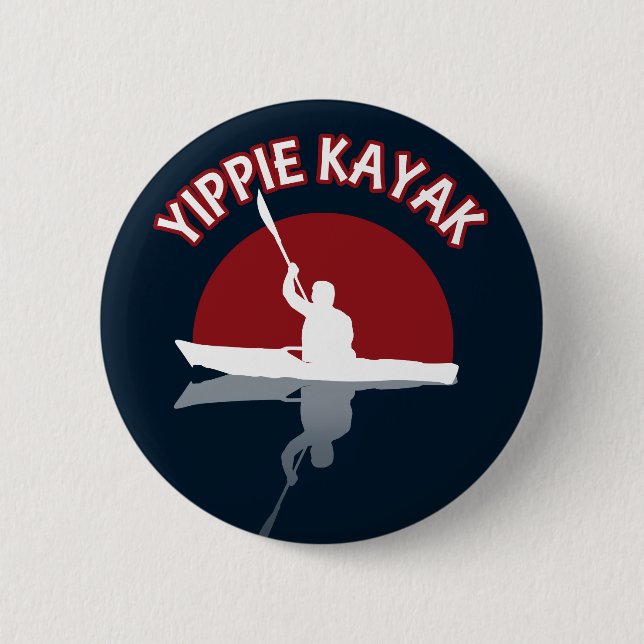 Yippie Kayak Button (Front)