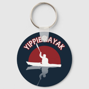 Yippie Kayak Keychain