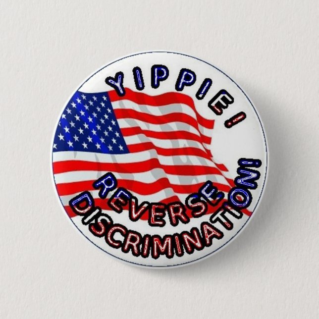Yippie Reverse Pinback Button (Front)