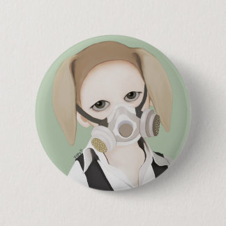 YIP's mask Pinback Button