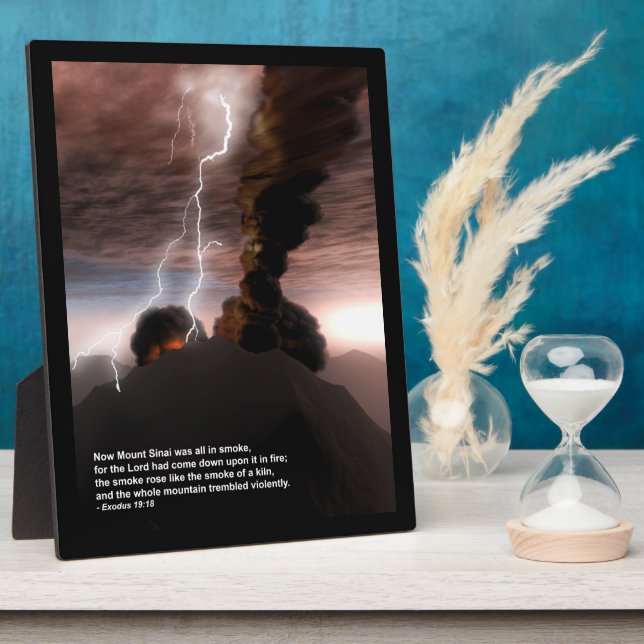 Yitro - Mt. Sinai Plaque (Side)