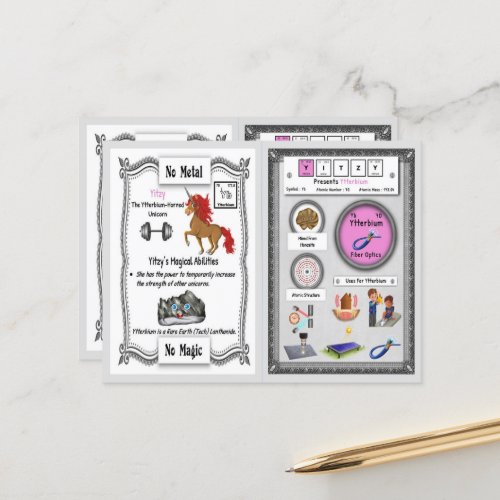 Yitzy _ Ytterbium Horn Unicorn  Game Card