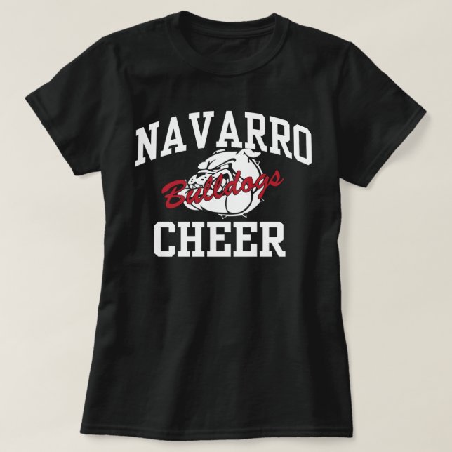 YL Navarro cheer T-Shirt (Design Front)