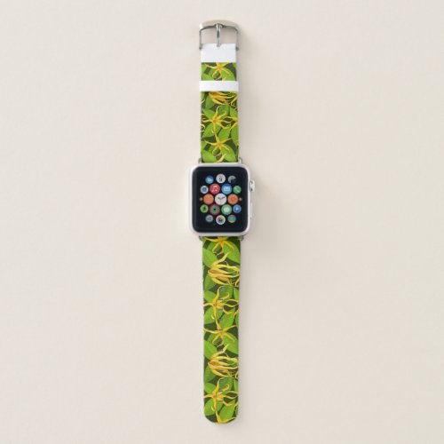 Ylang Ylang Exotic Scented Flowers Apple Watch Band