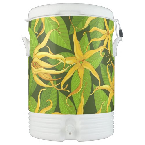 Ylang Ylang Exotic Scented Flowers Beverage Cooler