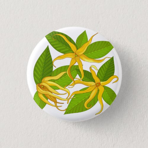 Ylang Ylang Exotic Scented Flowers Button