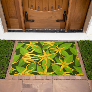 Ylang Ylang Exotic Scented Flowers Doormat