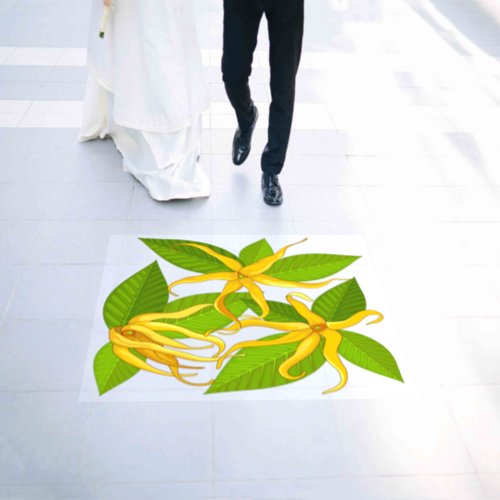 Ylang Ylang Exotic Scented Flowers Floor Decals