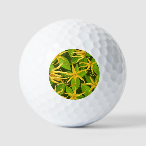 Ylang Ylang Exotic Scented Flowers Golf Balls