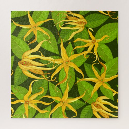 Ylang Ylang Exotic Scented Flowers Jigsaw Puzzle