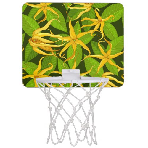 Ylang Ylang Exotic Scented Flowers Mini Basketball Hoop