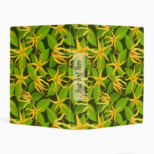 Ylang Ylang Exotic Scented Flowers Mini Binder