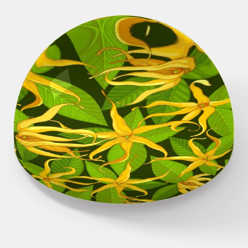 Ylang Ylang Exotic Scented Flowers Paperweight