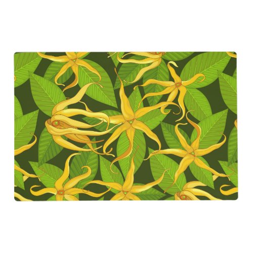 Ylang Ylang Exotic Scented Flowers Placemat
