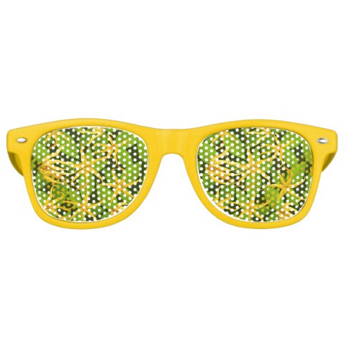 Ylang Ylang Exotic Scented Flowers Retro Sunglasses
