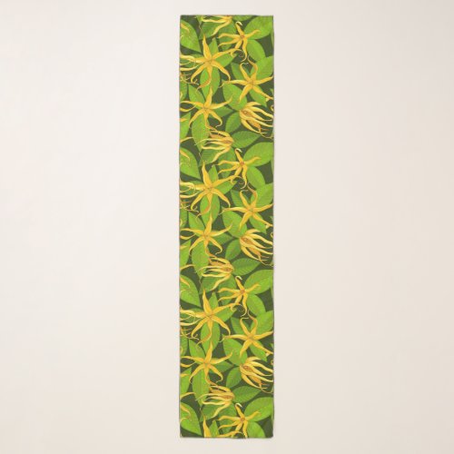 Ylang Ylang Exotic Scented Flowers Scarf