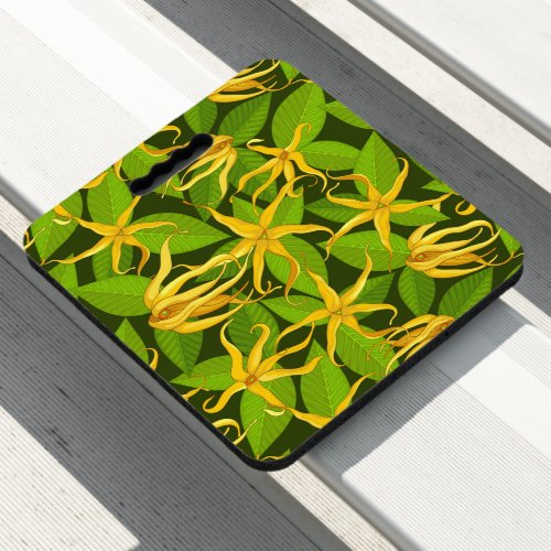 Ylang Ylang Exotic Scented Flowers Seat Cushion