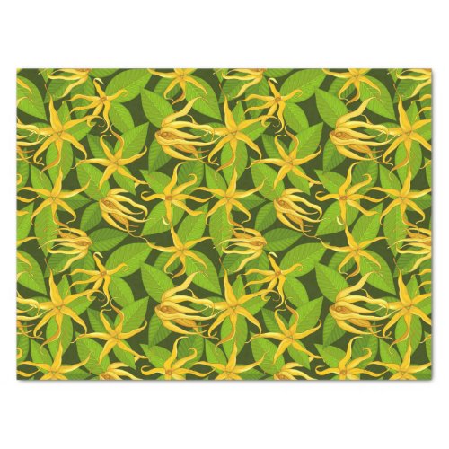Ylang Ylang Exotic Scented Flowers Tissue Paper