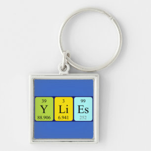 Ylies periodic table name keyring