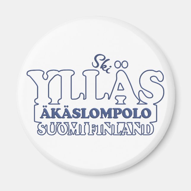 YLLÄS FINLAND magnet (Front)