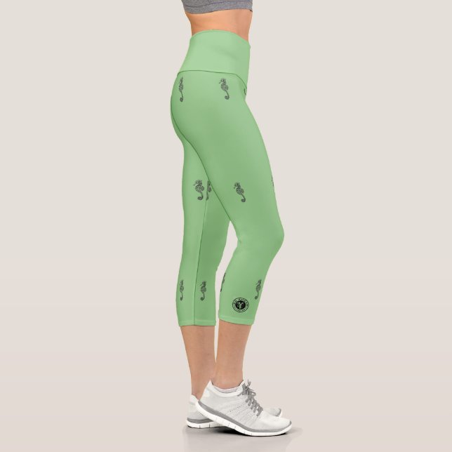YNOTME SEAHORSE CAPRI LEGGINGS (Right)