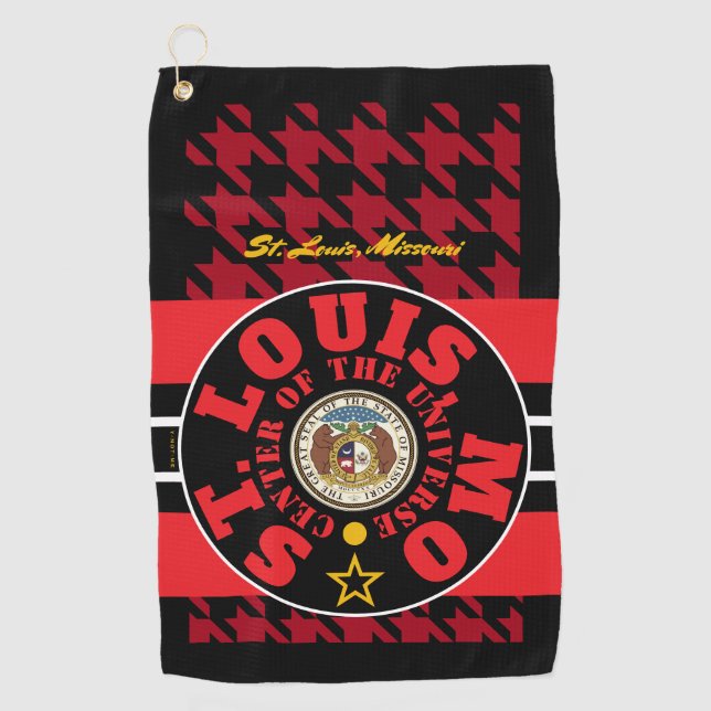 YNOTME ST. LOUIS, MO (COU) 2htb  Golf Towel (Front)