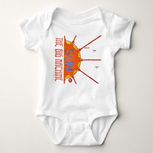 YNOTME THE BIG MACHINE BABY BODYSUIT