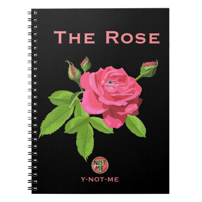 YNOTME THE ROSE NOTEBOOK (Front)
