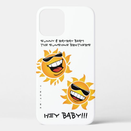 YNOTME THE SUNSHINE BROTHERS  iPhone 12 CASE