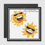 YNOTME THE SUNSHINE BROTHERS Magnetic Card (Front/Back)