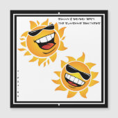 YNOTME THE SUNSHINE BROTHERS Magnetic Card (Front)