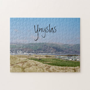 Ynyslas Holiday Village Welsh Beach Souvenir Jigsaw Puzzle