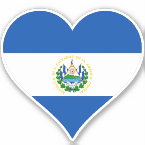 Yo Amo El Salvador Sticker