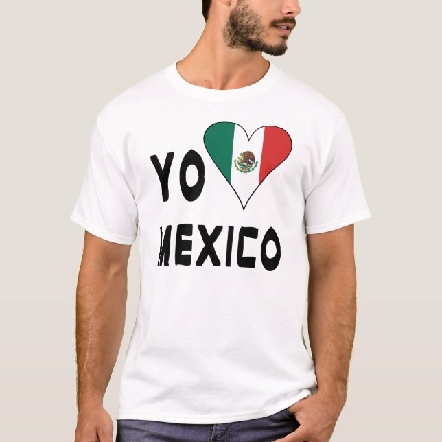 Yo Amo Mexico Men's T-Shirt (Front)