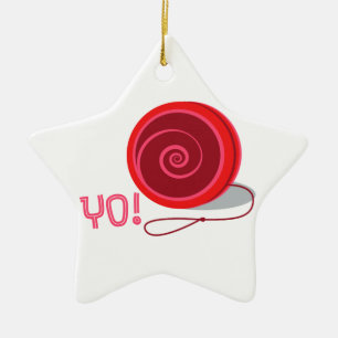 Yo! Ceramic Ornament