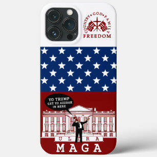  YO Come Back Trump 2024   Whitehouse ULTRA MAGA iPhone 13 Pro Max Case