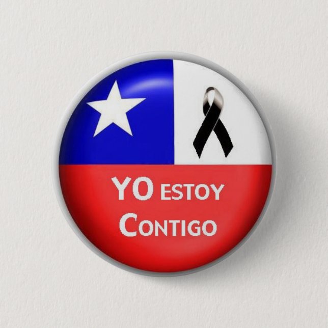 Yo Estoy Contigo - 2010 Button (Front)