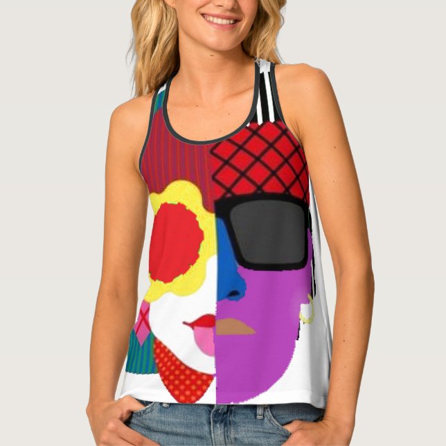 yo girl Women's Tank Top (Front)