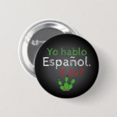 Yo Hablo Español Button Pin / Botón | Zazzle